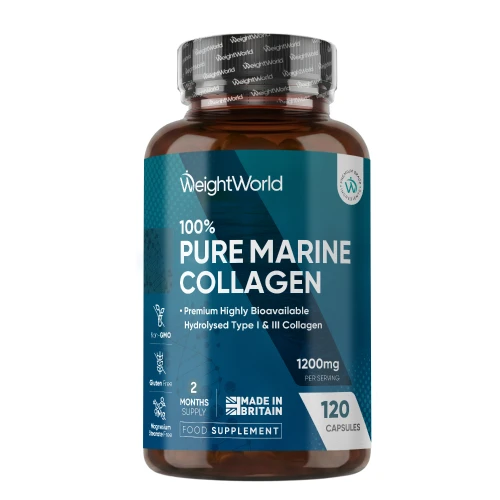 Pure Marine Collagen | 1170mg 120 Capsules | WeightWorld