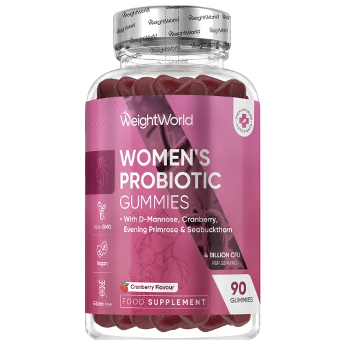 Women's Probiotic Gummies | 4 Billion CFU 90 Gummies | WeightWorld