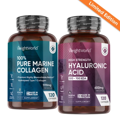 Skin & Beauty Combo | Capsules for Youthful Skin & Glow | WeightWorld