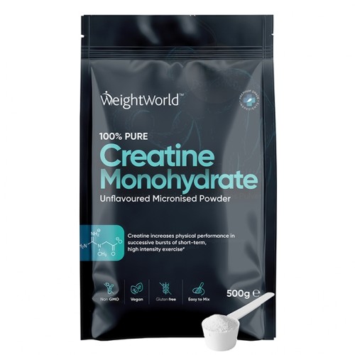 Creatine Monohydrate Powder | 100% Natural Micronised | WeightWorld