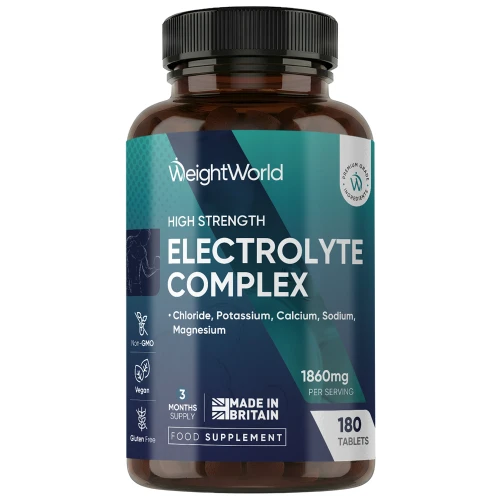 Electrolyte Complex Tablets | 1860mg 180 Tablets | WeightWorld