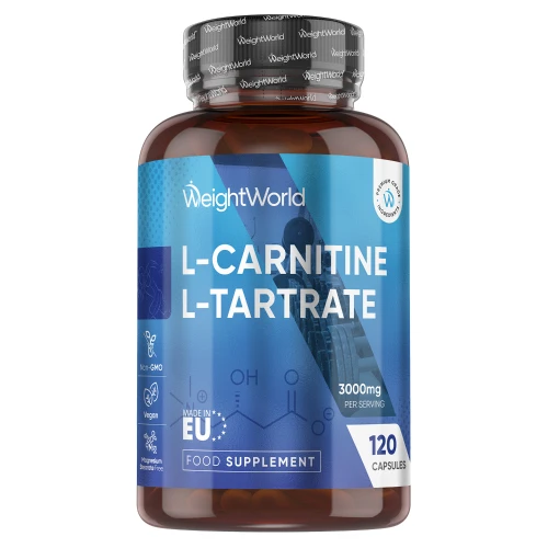 L-Carnitine Capsules | 2000mg 120 Capsules | WeightWorld