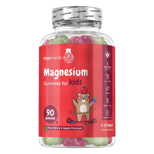 Kids Magnesium Gummies | 80mg 90 Gummies | 3-12 Years | WeightWorld