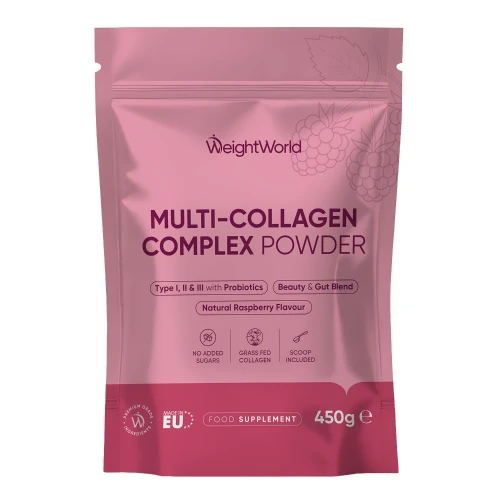 Multi-Collagen Complex Powder | 450g Powder | WeightWorld UK