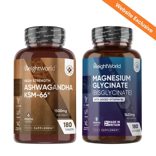 Reset & Recharge Duo | Ashwagandha + Magnesium | WeightWorld