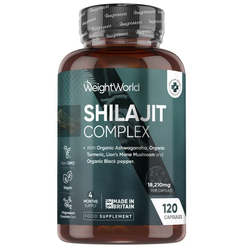 Shilajit Complex Capsules | 16,000mg 120 Capsules | WeightWorld